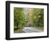 Fall Foliage on Newfound Gap Road, Great Smoky Mountains, Tennessee, USA-Diane Johnson-Framed Photographic Print