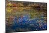 Fall foliage reflection in lake water-Anna Miller-Mounted Photographic Print