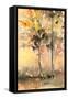 Fall Foliage Watercolor II-Samuel Dixon-Framed Stretched Canvas
