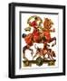 "Fall Foxhunting,"October 19, 1929-Joseph Christian Leyendecker-Framed Giclee Print