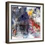 Fall from grace, 2015 (mixed media on canvas)-Teis Albers-Framed Giclee Print