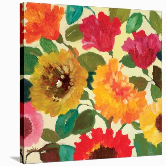 Fall Garden 1-Kim Parker-Stretched Canvas