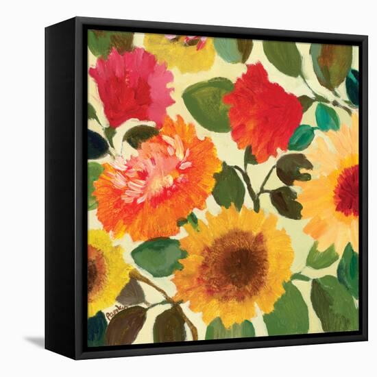 Fall Garden 2-Kim Parker-Framed Stretched Canvas