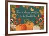 Fall Garden I Teal-Katie Pertiet-Framed Art Print