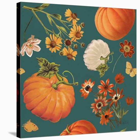 Fall Garden Step 01B-Katie Pertiet-Stretched Canvas