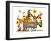 Fall Gnomes-MAKIKO-Framed Giclee Print