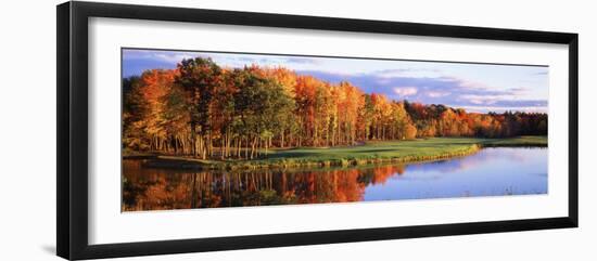 Fall Golf Course New England-null-Framed Photographic Print