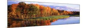 Fall Golf Course New England-null-Mounted Photographic Print