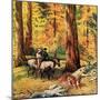 "Fall Horseback Ride", October 20, 1956-John Clymer-Mounted Giclee Print