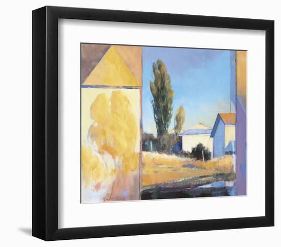 Fall House-Tony Saladino-Framed Art Print