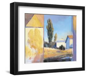 Fall House-Tony Saladino-Framed Art Print