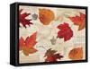 Fall in Love - Autumn Leaves-Lisa Audit-Framed Stretched Canvas