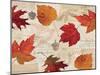 Fall in Love - Autumn Leaves-Lisa Audit-Mounted Art Print