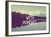 Fall in Love with Moments-Vintage Skies-Framed Giclee Print