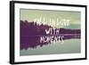 Fall in Love with Moments-Vintage Skies-Framed Giclee Print