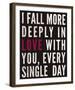 Fall in Love-Sasha Blake-Framed Giclee Print