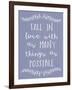 Fall in Love-Erin Clark-Framed Giclee Print