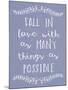 Fall in Love-Erin Clark-Mounted Giclee Print