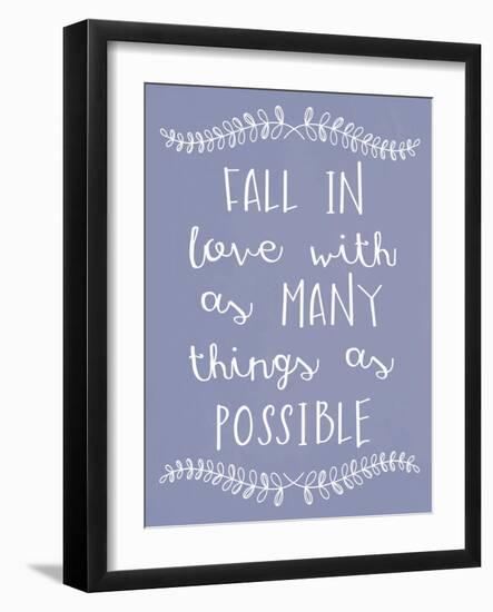 Fall in Love-Erin Clark-Framed Giclee Print