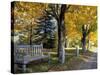 Fall in New England, New Hampshire, USA-Jerry & Marcy Monkman-Stretched Canvas