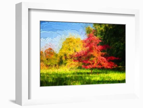 Fall in Painting-Philippe Sainte-Laudy-Framed Photographic Print