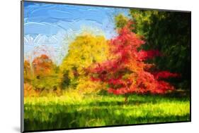 Fall in Painting-Philippe Sainte-Laudy-Mounted Photographic Print