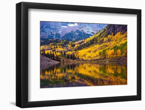 Fall in the Colorado-duallogic-Framed Photographic Print