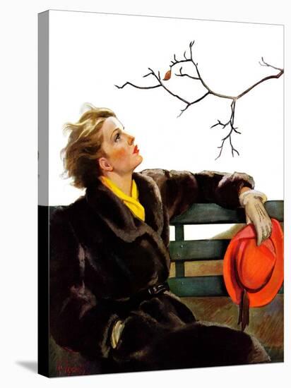 "Fall in the Park,"December 3, 1938-Neysa Mcmein-Stretched Canvas