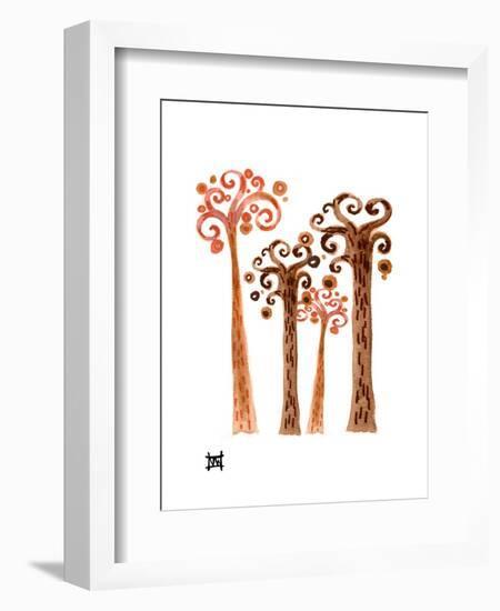 Fall In The Park-Natasha Wescoat-Framed Giclee Print