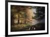 Fall In The Pines-Bill Makinson-Framed Giclee Print
