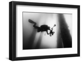 Fall Into the Silence-Marcel Rebro-Framed Photographic Print