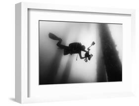 Fall Into the Silence-Marcel Rebro-Framed Photographic Print