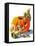 Fall Is Here - Child Life-Keith Ward-Framed Stretched Canvas