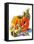 Fall Is Here - Child Life-Keith Ward-Framed Stretched Canvas