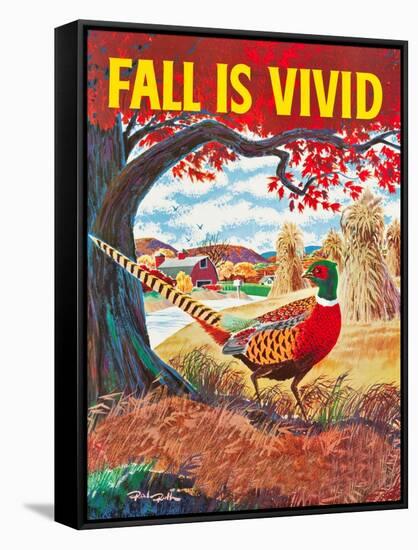 Fall Is Vivid-Rod Ruth-Framed Stretched Canvas