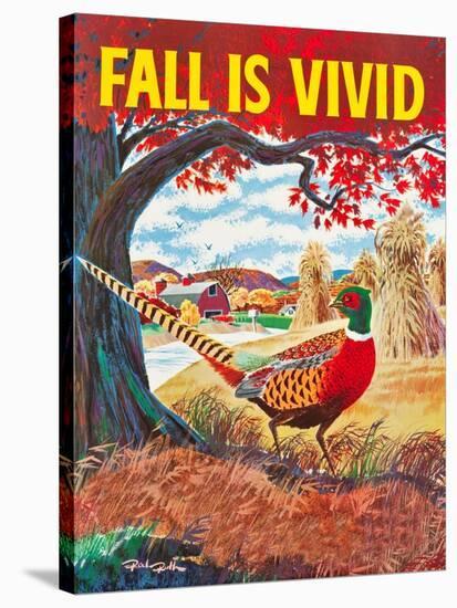 Fall Is Vivid-Rod Ruth-Stretched Canvas