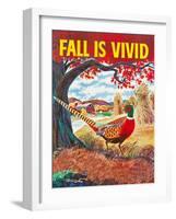 Fall Is Vivid-Rod Ruth-Framed Art Print