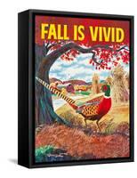Fall Is Vivid-Rod Ruth-Framed Stretched Canvas