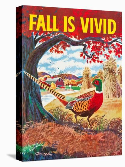 Fall Is Vivid-Rod Ruth-Stretched Canvas