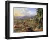 Fall Landscape in England with an Impending Storm, C.1735-Robert Griffier-Framed Giclee Print