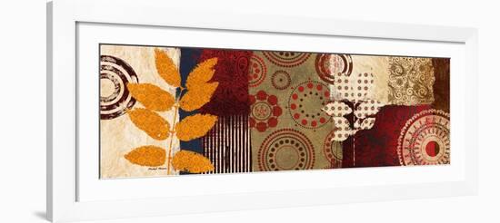 Fall Leaf Panel II-Michael Marcon-Framed Art Print