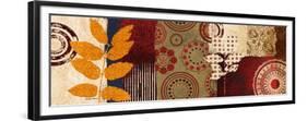 Fall Leaf Panel II-Michael Marcon-Framed Premium Giclee Print