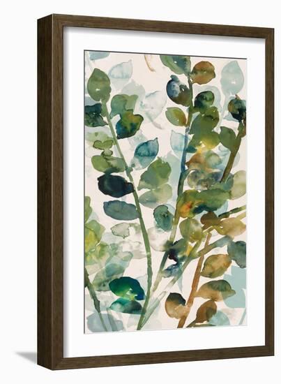 Fall Leaves II-Asia Jensen-Framed Art Print