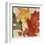 Fall Leaves Square 2-Kimberly Allen-Framed Art Print