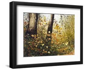 Fall Leaves-Miguel Dominguez-Framed Giclee Print