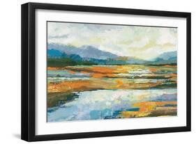 Fall Marsh-Jeanette Vertentes-Framed Art Print