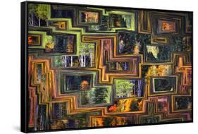 Fall Mosaic-Ursula Abresch-Framed Stretched Canvas