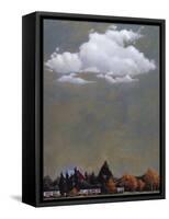 Fall, North Fork-Steve Romm-Framed Stretched Canvas