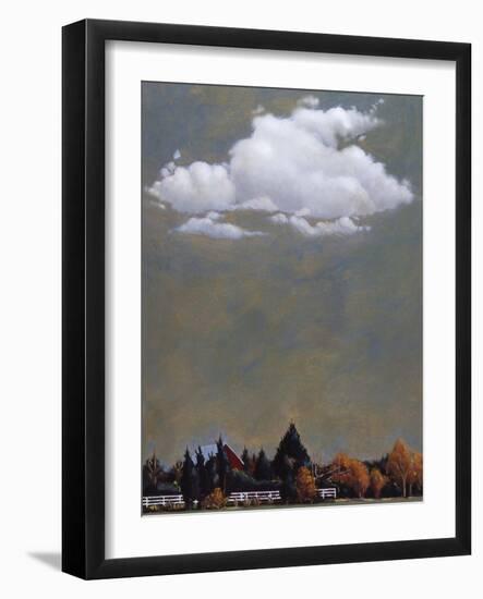 Fall, North Fork-Steve Romm-Framed Art Print