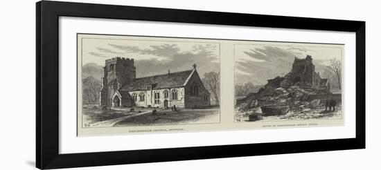 Fall of a Church Tower in Suffolk-Frank Watkins-Framed Giclee Print